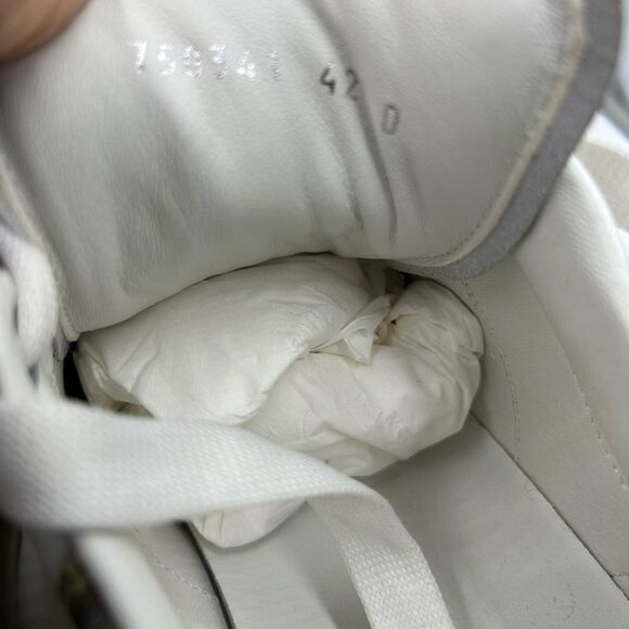 Men’s Alexander, McQueen chunky clear sole , leather sneaker size 42 made Italy - Picture 6 of 7